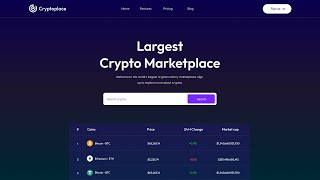 Create a Crypto Price Tracking App using React JS amp CoinGecko API Step by Step tutorial 2024 [upl. by Yemane405]