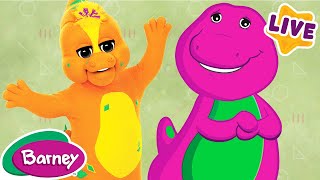 🎃 Lets Enjoy Halloween  Brain Break for Kids  Full Episodes Live  Barney the Dinosaur [upl. by Uol]