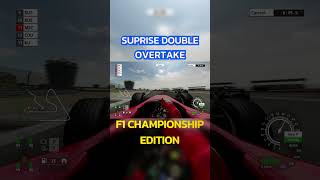 SUPRISE DOUBLE OVERTAKE  F1 Championship Edition f1 f1game f12006 f1championshipedition [upl. by Kcirevam539]