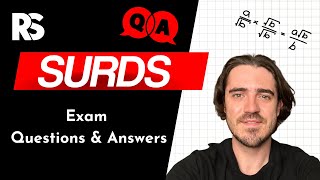 Surds  A Level Maths  Exam Questions amp Answers [upl. by Odlaumor]