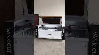 Vanklaser VankCut1612 CO2 laser cutting engraving machine show [upl. by Talie776]