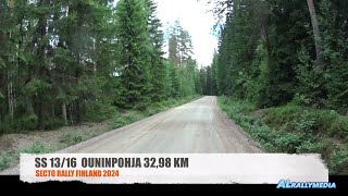 WRC Finland 2024 SS13 Ouninpohja Onboard [upl. by Yelats336]