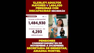 ¡12238571 ADULTOS MAYORES TENTRAN SU PENSION ESTE MISMO MES [upl. by Einahpet]