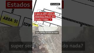 A misteriosa Área 51 🛸 nos EUA o que se sabe sobre a base secreta bbcnewsbrasil cortesbbc [upl. by Garvey802]