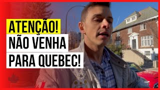 Sendo SINCERO sobre QUEBEC morarnocanada [upl. by Rodrich215]