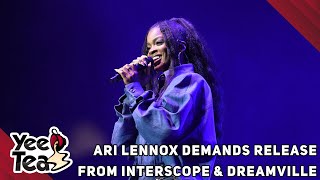 Ari Lennox Demands Release From Interscope amp Dreamville  More [upl. by Gnen]