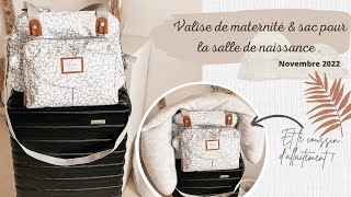 VALISE DE MATERNITÉ  LESSENTIEL  Bébé 2 👶🏻   Novembre 2022  🍂🪵 [upl. by Accire560]