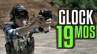 Glock 19 MOS with Trijicon RMR in Action [upl. by Dlanar]