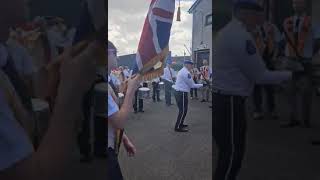 Whiterock Flute Band The Royal Landing Carrickfergus June 2024 The Blaydon Races [upl. by Eekaz]