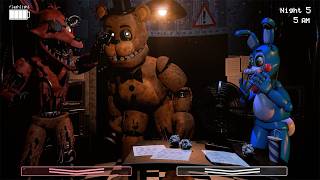 5 AM at Freddys The Prequel FNaF in Real Time Animated [upl. by Fernald]