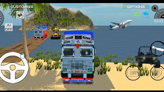 Drive Bing JCB And truck Loading Bori With india Jeep GameplayEpisode9 [upl. by Wiltz]