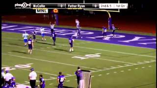 35 Yard TD Run by 3 Chad Toliver of McCallie [upl. by Sherurd346]