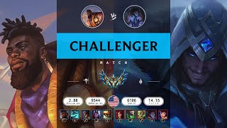 Challenger Match Super KSante vs Super Sylas  NA server Patch 1415 [upl. by Nnyrb]