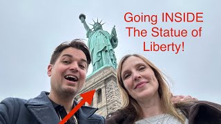 Going inside the statue of Liberty What is it like [upl. by Thilde867]