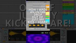 How to Make Drops with Just Your Kick and Snare – Ableton Convolution Reverb Trick DubstepDNB [upl. by Augustus]