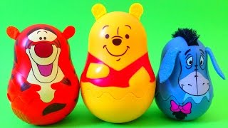 Winnie the Pooh Surprise Eggs [upl. by Aillicec]