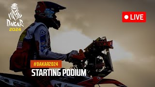 Starting Podium  Dakar 2024 [upl. by Nangatrad]