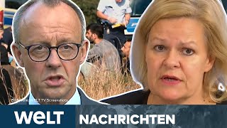 MIGRATIONSKRISE Asylgipfel von Ampel und Union geplatzt – Das war der Knackpunkt  WELT STREAM [upl. by Simonsen827]