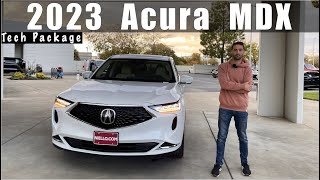 2023 Acura MDX Tech Package  luxury 3row SUV [upl. by Atiuqehs181]