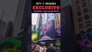 🔥 Shakira Revienta las Calles de NY con su Nuevo Video Soltera 🔥 [upl. by Yenrab570]