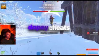 Rust Rage Cheating amp Epic Streamer Trolling ft DopeyCheats  Link In Description [upl. by Nylirek]