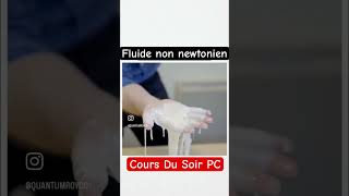 Fluide non newtonien  Mécanique des fluides [upl. by Darn]