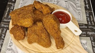 Poulet façon KFC et chapelure fait maison version tiktok [upl. by Aicek]