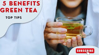 Top 5 Benefits of Drinking Green Tea  Future Health [upl. by Trab523]