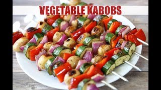 Grilled Vegetable Kabobs [upl. by Annotahs]