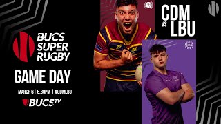 Cardiff Met vs Leeds Beckett  LIVE BUCS Super Rugby [upl. by Amos]