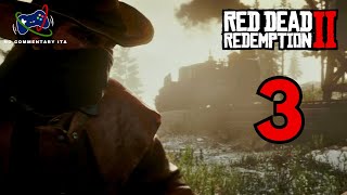 Red Dead Redemption 2  Ep 3 Lassalto al treno  Gameplay Walkthrough No Commentary Italiano [upl. by Mit]