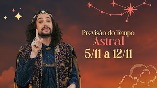 PREVISÃO DO TEMPO ASTRAL  de 0511 a 1211 [upl. by Anaihsat]