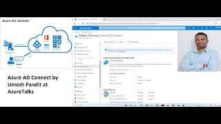 Azure AD Connectonpremises ADAAD Connect InstallationHybrid Identity Model in Azure AzureTalks [upl. by Norac214]