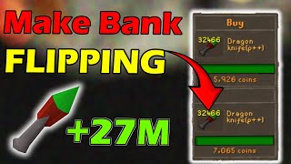 How To Flip and become RICH in OSRS  Money Making Flipping to 1B 3 [upl. by Noyerb212]