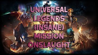 League of Legends Odyssey Mode  Universal Legends Mission INSANE 2 augments [upl. by Placido]