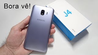 Galaxy j4 é Bom Preço Caiu Muito  Unboxing Brasil [upl. by Beare]