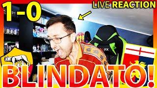 BLINDATO‼️ ROMAGENOA 10 LIVE REACTION [upl. by Aitsirt]