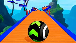 Sky Rolling Ball 3D Gameplay Speedrun All Levels 77 [upl. by Krissy444]