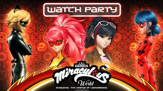 MIRACULOUS WORLD  🐉 SHANGHAI ⭐ The Legend of Ladydragon  Full Episode  WATCH PARTY 📺 [upl. by Leidba]