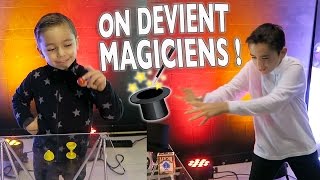 VLOG  ON DEVIENT MAGICIENS  Découvrez nos Tours de Magie 💫 [upl. by Ellerehs]