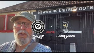 Newmains United v Knightswood [upl. by Enneicul]