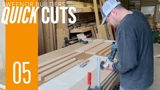 How to Apply a Cerused Finish  Bathroom Vanity  QUICK CUTS 05 [upl. by Aihsemek]