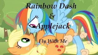 MLP Appledash  Applejack amp Rainbow Dash  Fly With Me [upl. by Aisya]