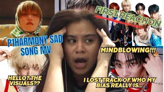 FIRST TIME reacting to P1HARMONY SAD SONG MV [upl. by Ethe84]