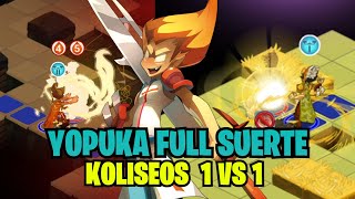 DOFUS 269 YOPUKA DE FULL SUERTE KOLISEOS 1 VS 1 YOPUKBAL EL YOPUKA DE LOS ESCUDOS Y EL DESGASTE [upl. by Eustazio168]