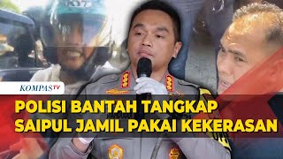 Saipul Jamil Dimaki saat Ditangkap Polisi Bukan Anggota Kami [upl. by Liane478]