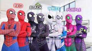 PRO 6 SpiderMan Bros vs ALL Color Day Compilation  1 Hour by FLife TV [upl. by Yenatirb]