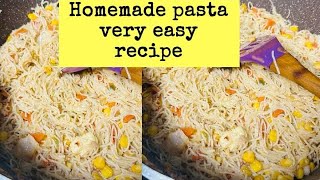 Pasta recipe  how to make pasta pasta Lifeofdubai00 [upl. by Eldwon]