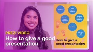 How to give a good presentation [upl. by Nitsirk]