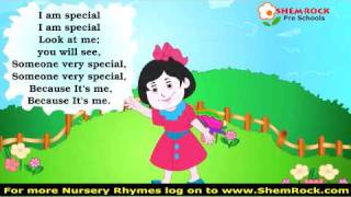 Nursery Rhymes I am Special Songs with lyrics [upl. by Dominic472]